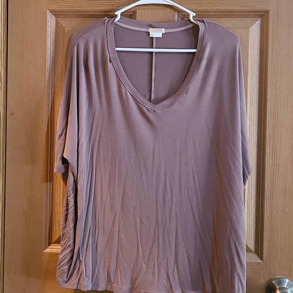 Marlow Brown Batwing Top XL